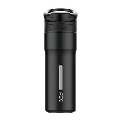 comprare 450ml Portable Double Walled Personalized Stainless Steel Water Bottles Bulk Stainless Steel Travel Water Bottle With Handle On Top Design semplice online manufacture