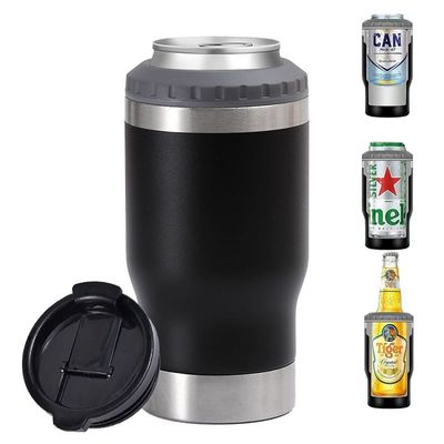 comprare Customized Isolato Skinny Double Walled Stainless Steel Cup Holder Metal Beer Can Holder Per Birra Slim Eco-Friendly Stile E Elegante online manufacture