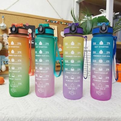comprare Durabile, sicuro, funzionale, grande, personalizzato, bottiglie sportive, bottiglia d'acqua da 32 once, con orologio e paglia, per qualsiasi attività interna o esterna online manufacture