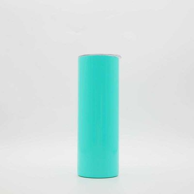 comprare 20 oz con coperchio e cannuccio per caffè magro Isolato in polvere sottile rivestito a doppia parete Isolato per caffè per bevande calde e fredde online manufacture