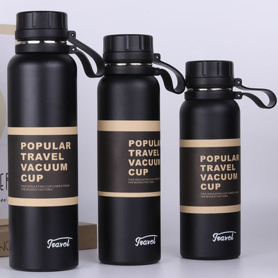comprare Dispositivo per bottiglie d'acqua in acciaio inossidabile a vuoto a doppia parete personalizzato con coperchi con disegno del logo online manufacture