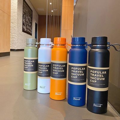 comprare 1100ml Termo Isolatore in acciaio inossidabile Pottino portatile Cisterna da viaggio Bottina aspiratrice di tè Bottina per sport all' aperto Bottina aspiratrice di acqua calda online manufacture