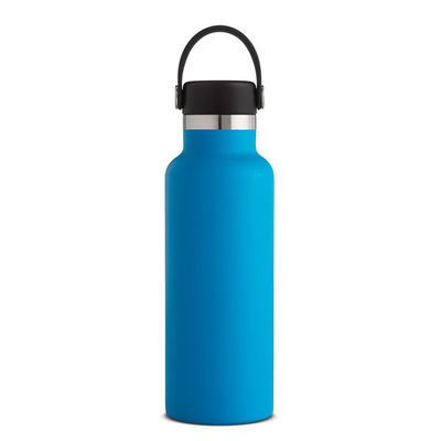 comprare 21 oz doppia bottiglia d'acqua fitness in acciaio inossidabile maniglia logo personalizzabile bollitore per studenti all'aperto online manufacture
