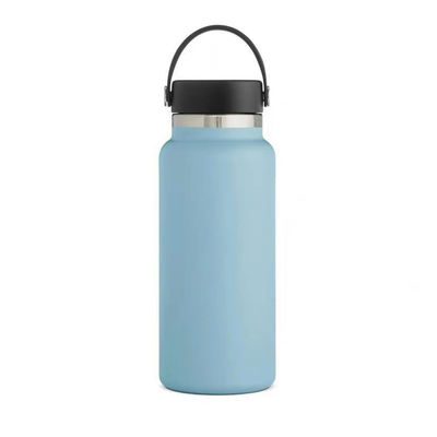 comprare BPA Free Double Wall Standard Bocca Aspirante Isolato Bevande Sportive Acciaio inossidabile Polvere Rivestita Bottiglia d'acqua Logo personalizzato online manufacture