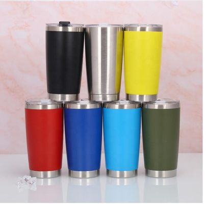 comprare Logo personalizzato in polvere rivestita in acciaio inossidabile Tumbler regolare 2025 all'ingrosso ingrosso personalizzato in polvere 20 oz online manufacture