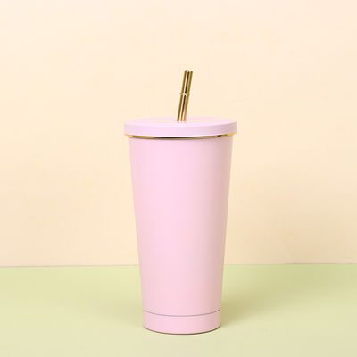 comprare 24 oz grande e riutilizzabile, ecologico, con gomma di paglia, coperchio impermeabile, perfetto per Boba, frullati, caffè ghiacciato, bevande calde o fredde online manufacture