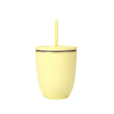 comprare Tazza in plastica a doppia parete estiva all'ingrosso Leggera Grande capacità Portatile Rivestita in gomma Con bottiglia d'acqua con cannuccia smerigliata montata su veicolo online manufacture