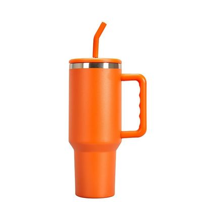 comprare Coppa auto 40oz Maniglia Isolato 304 Acciaio inossidabile Grande capacità di mantenimento del freddo Sipper Ice Cooler Coppa online manufacture
