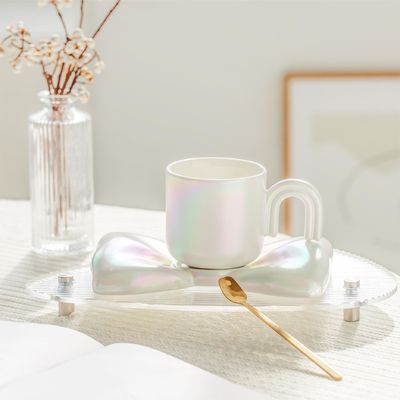comprare Tazze in ceramica eleganti e funzionali con manici a U e smalto perlato galvanizzato, perfette per la casa o l'ufficio online manufacture