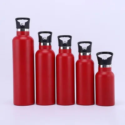 comprare Campeggio e escursioni idratazione Cantine 3 coperchi stretti Coperchio di paglia a prova di perdite Isolato in acciaio inossidabile caldo e freddo doppio muro Sport Acqua bottiglia mezzanotte Nero 32 oz online manufacture
