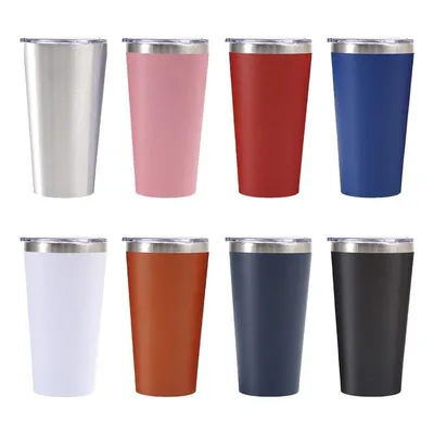 comprare 260/360/480/600/900ML Tumbler in acciaio inossidabile sfuso con coperchi Automobile aspirapolvere Sus 304 Tumbler isolato a prova di schizzi applicato all'ufficio domestico fabbricazione online