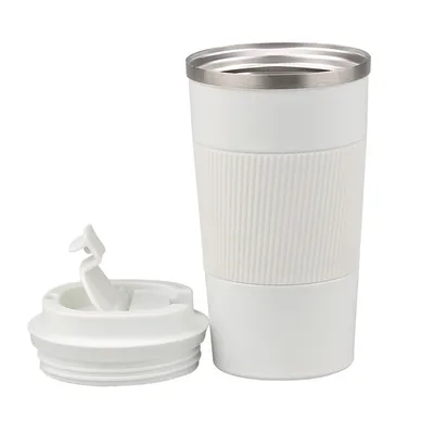 comprare 17oz Tazze da caffè da viaggio Tazze isolanti con tappo a prova di perdite Tazze di caffè in acciaio inossidabile a prova di perdite per bevande calde e fredde fabbricazione online