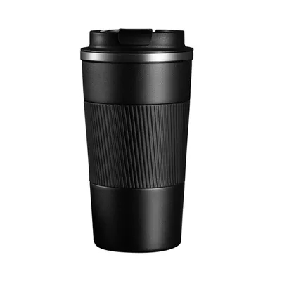 comprare 17oz Travel Coffee Mug Tazze di caffè isolate con coperchio impermeabile aspirapolvere in acciaio inossidabile a doppia parete termico auto barattolo per caffè riutilizzabile fabbricazione online