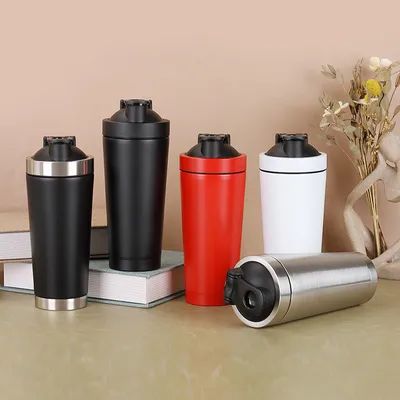 comprare Stainless Steel Protein Shaker Bottle 27.0 Fl Oz Isolato Proof Leak BPA Free Hiking fabbricazione online