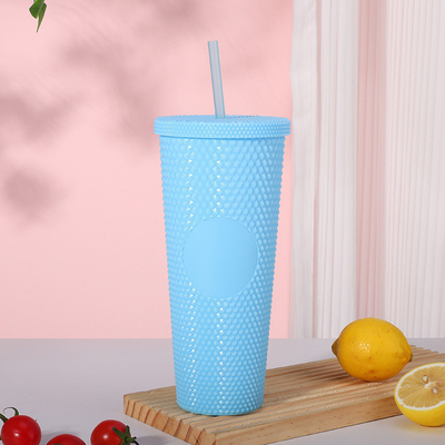 comprare Festa gelata Lilac Bling Studded Plastic Cold Cup Tumbler 24oz online manufacture