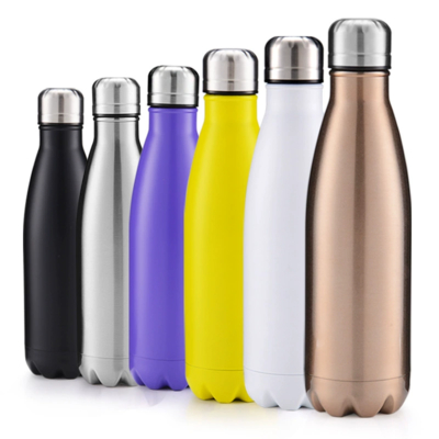comprare Customizable 304 Stainless Steel Vacuum Insulated Cup With Large Capacity For Outdoor, Car And Sports Use - Coca-Cola Bottle Style For Cross-border And European/American Markets fabbricazione online