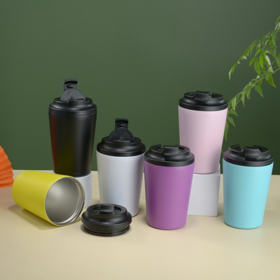 comprare Cross-border 304 Stainless Steel Insulated Tumbler Elegant Unisex Coffee Holder Portable For Business & Home Customizable Design fabbricazione online