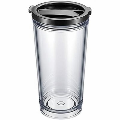 comprare Slide Closure Lid Plastic Tumbler 15 Oz Capacity Stackable and Durable Design fabbricazione online