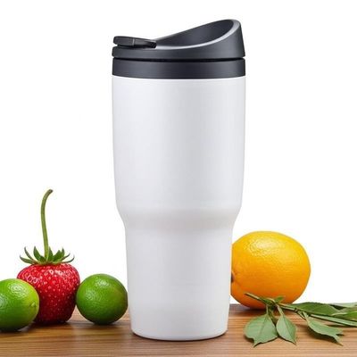 comprare Keep Your Drinks at the Perfect Temperature with Our Vacuum Insulated Plastic Tumbler and Slide Closure Lid fabbricazione online