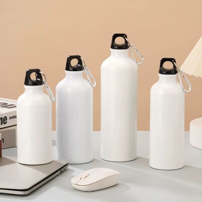 comprare Nuova bottiglia idrica sportiva a sublimazione termica transfrontaliera personalizzata bottiglia idrica per ciclismo e alpinismo all'aperto di grande capacità fabbricazione online