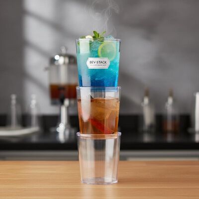 comprare Silindro in plastica impilabile adatto a bevande calde e fredde Perfetto per servizi di ristorazione e stazioni di bevande fabbricazione online