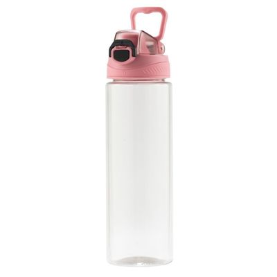 Rinascitabile RPET Stile 700 Ml Bottiglia d'acqua di plastica Portatile Manico Moda Bottiglie d'acqua di plastica sportiva per adulti Con certificazione GRS