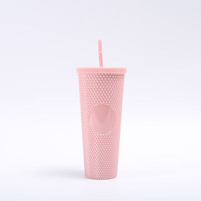 24 oz di frutto Gradient Grid Cold Cup Tumbler Budget-Friendly