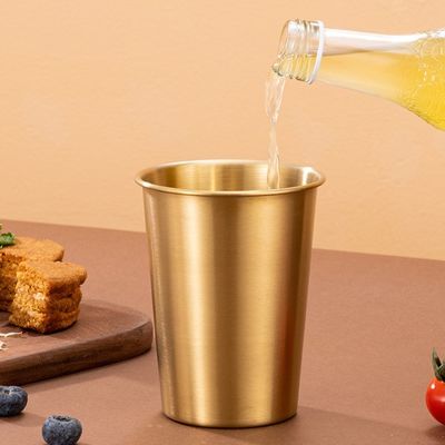 16 once di acciaio inossidabile Pint Cup Set di 4 sani indistruttibile stack-abbile bicchieri da bere birra tazza per bar casa all'aperto