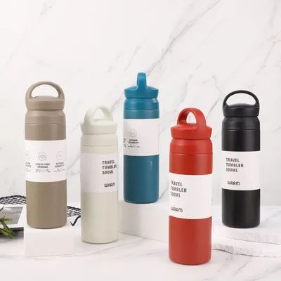 350ml/500ml Bottina di acqua termo popolare Bottina semplice a vuoto Bottina di acqua per sport all'aperto