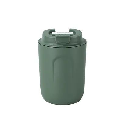 Tazza da caffè in acciaio inossidabile Tazza da viaggio Tazza doppia parete Tazza aspirapolvere riutilizzabile Tazza per auto Termoforte con coperchio per mantenere caldo / caffè ghiacciato