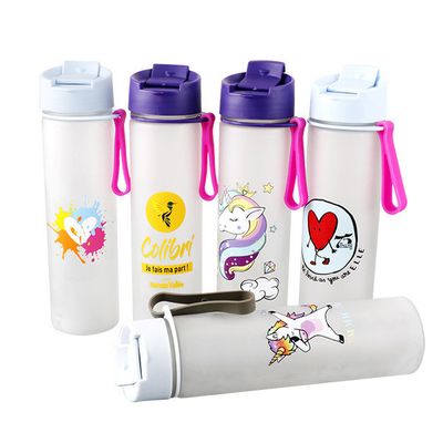 680 ml di RPET rinnovabile mono strato di plastica Flip-Top Cup con maniglia TRITAN GRS certificato Sport Modello leggero