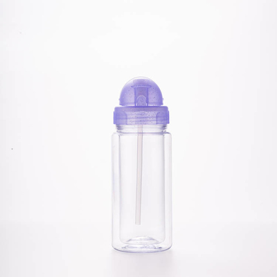 Nuova bottiglia di acqua di plastica per bambini a doppio strato per esterni
