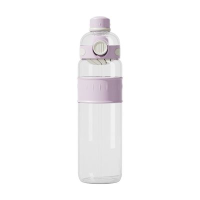 Bottiglia d'acqua in plastica Tritano a colori multipli 750ml/1000ml con paglia Portatile Bottiglia d'acqua pop-up con te' Separazione dell'acqua Non perdite Facile da pulire